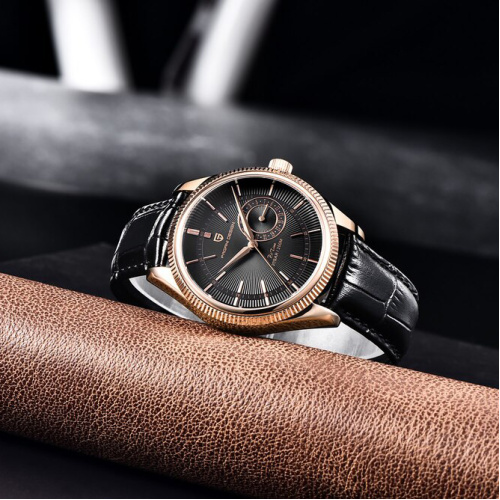 Годинник чоловічий Pagani Design PD-1689 Gold-Black-0